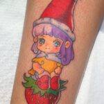 Tattoo mit Anime Motiv