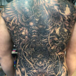 Japanischer Gott backpiece