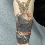 Elden Ring Tattoo am Unterarm