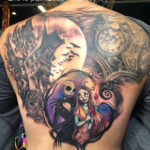 Nightmare before Chrismas backpiece