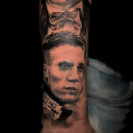 Tattoo von John Shelby einem Peaky Blinders Charakter