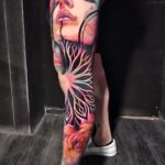Tattoo im Realistik- Watercolour-Stil