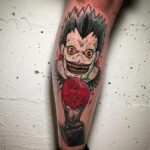 Tattoo von Ryuk aus Death Note