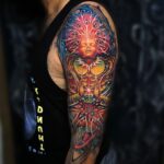Sleeve im kosmischen Stil